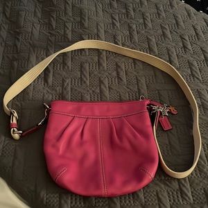 Coach over shoulder bag